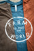 Feed the World Graphic Tee in Deep Teal | Sizes S - 3XL