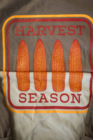 Harvest Season Long Sleeve Tee in Espresso | Sizes S - 3XL