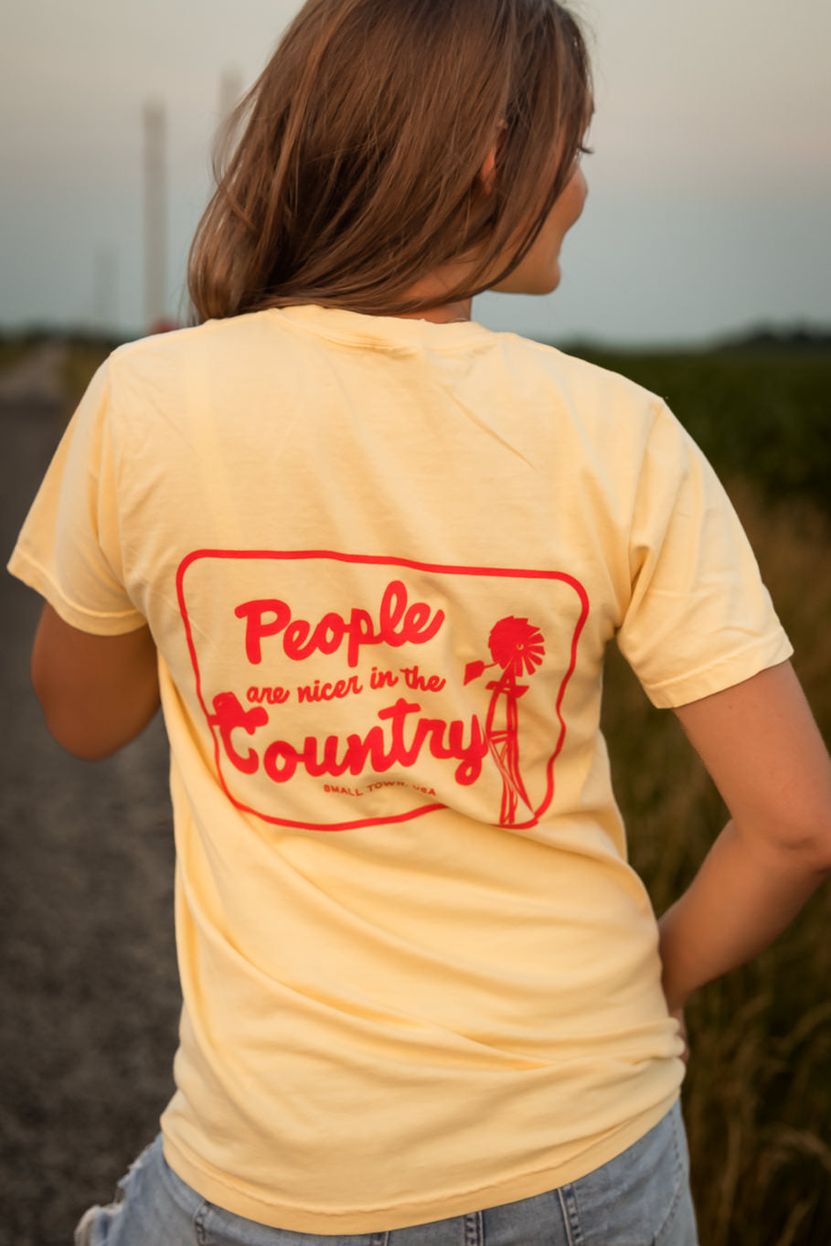 People Are Nicer In The Country Graphic Tee | Sizes S - 3XL