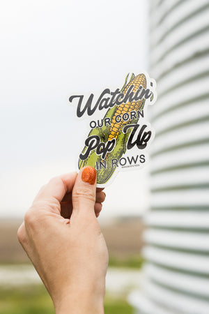 Pop Up In Rows Decal