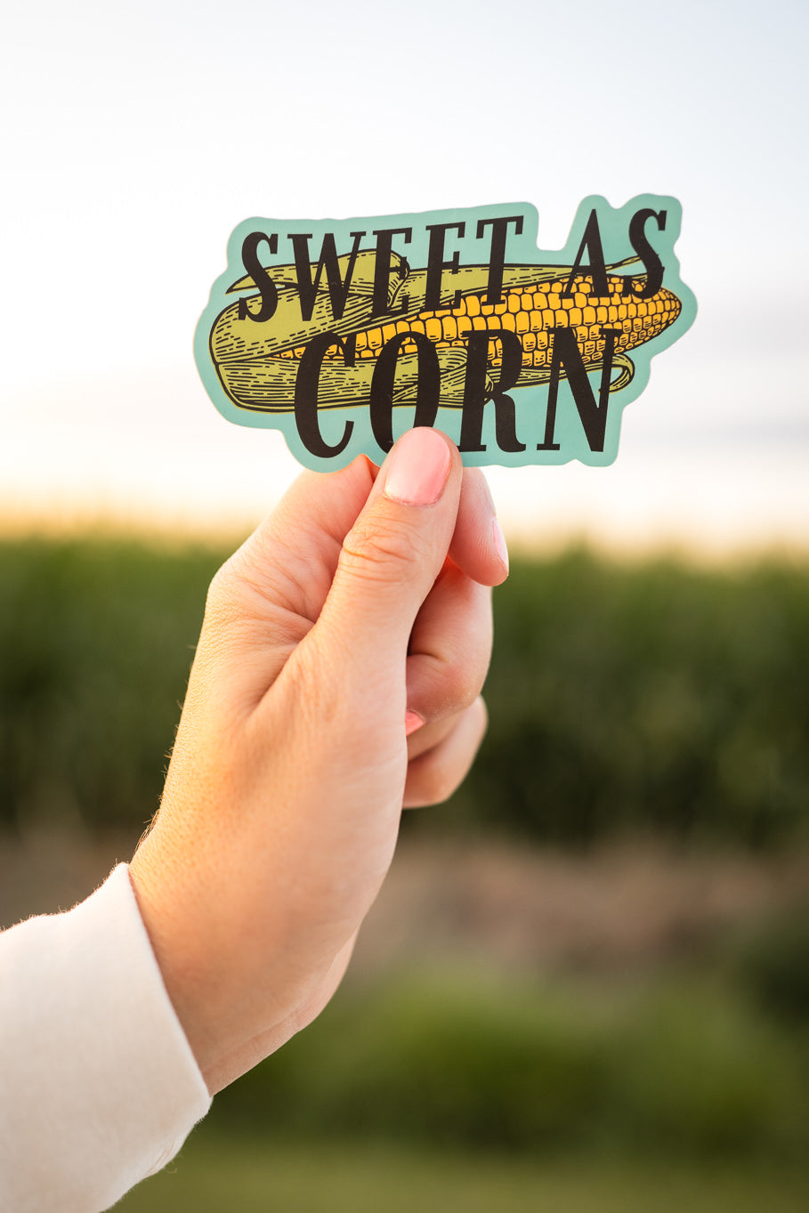 Sweet As Corn Sticker