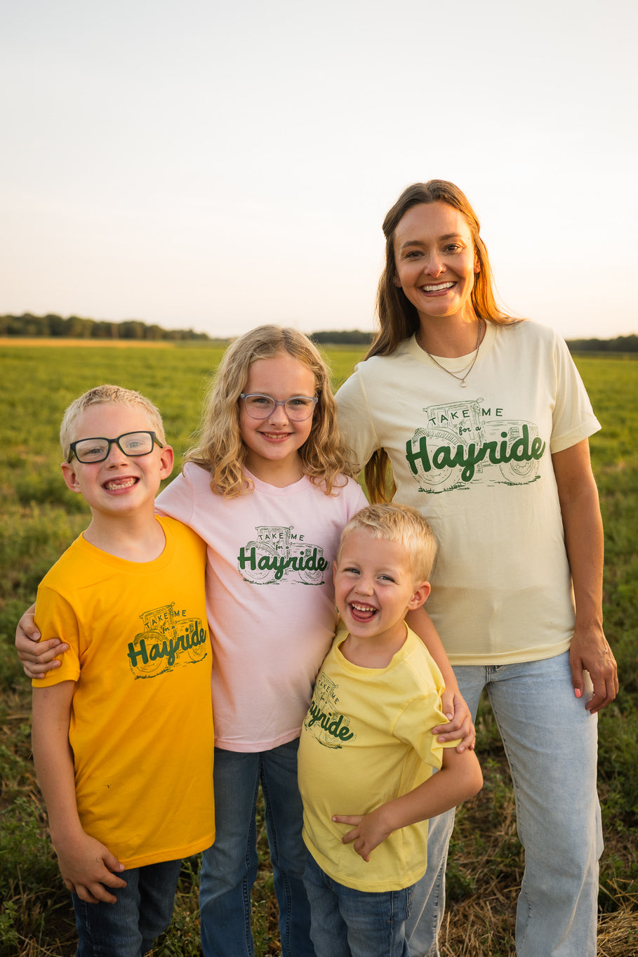 Take Me For A Hayride Graphic Tee (Adult, Toddler, Youth)