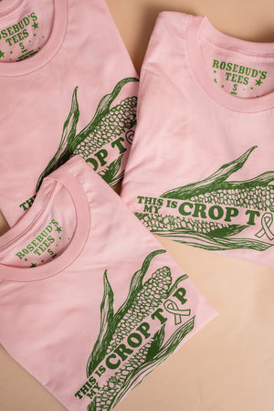 This is My Crop Top - Pink Breast Cancer Awareness | Sizes S - 3X