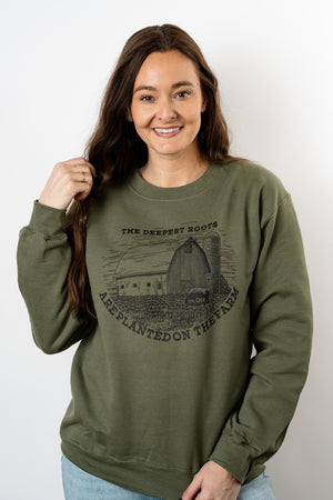 The Deepest Roots Graphic Crewneck | Sizes S - 3XL