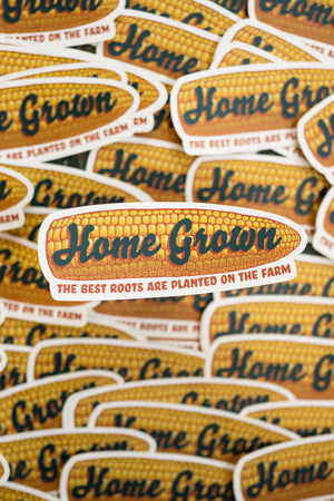 Home Grown Sticker Decal