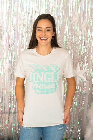 Jingle Horse Graphic Tee (3 colors) | Sizes S - 3X